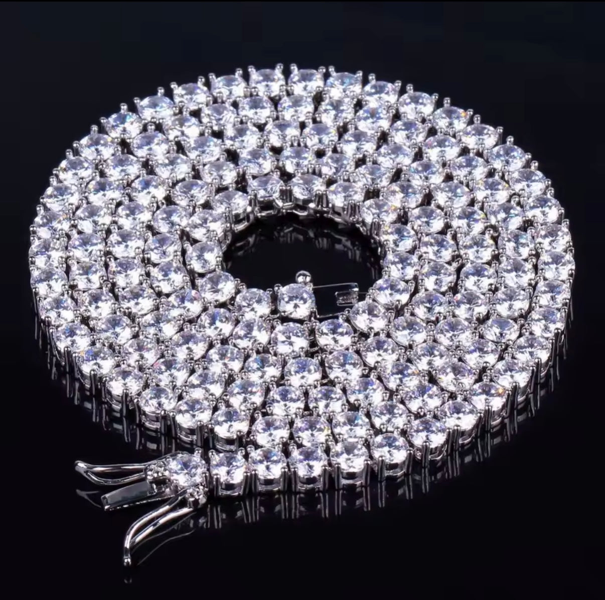 12mm Iced Cuban Link Chain – Gold or Silver Hip Hop Necklace | NY-ICE